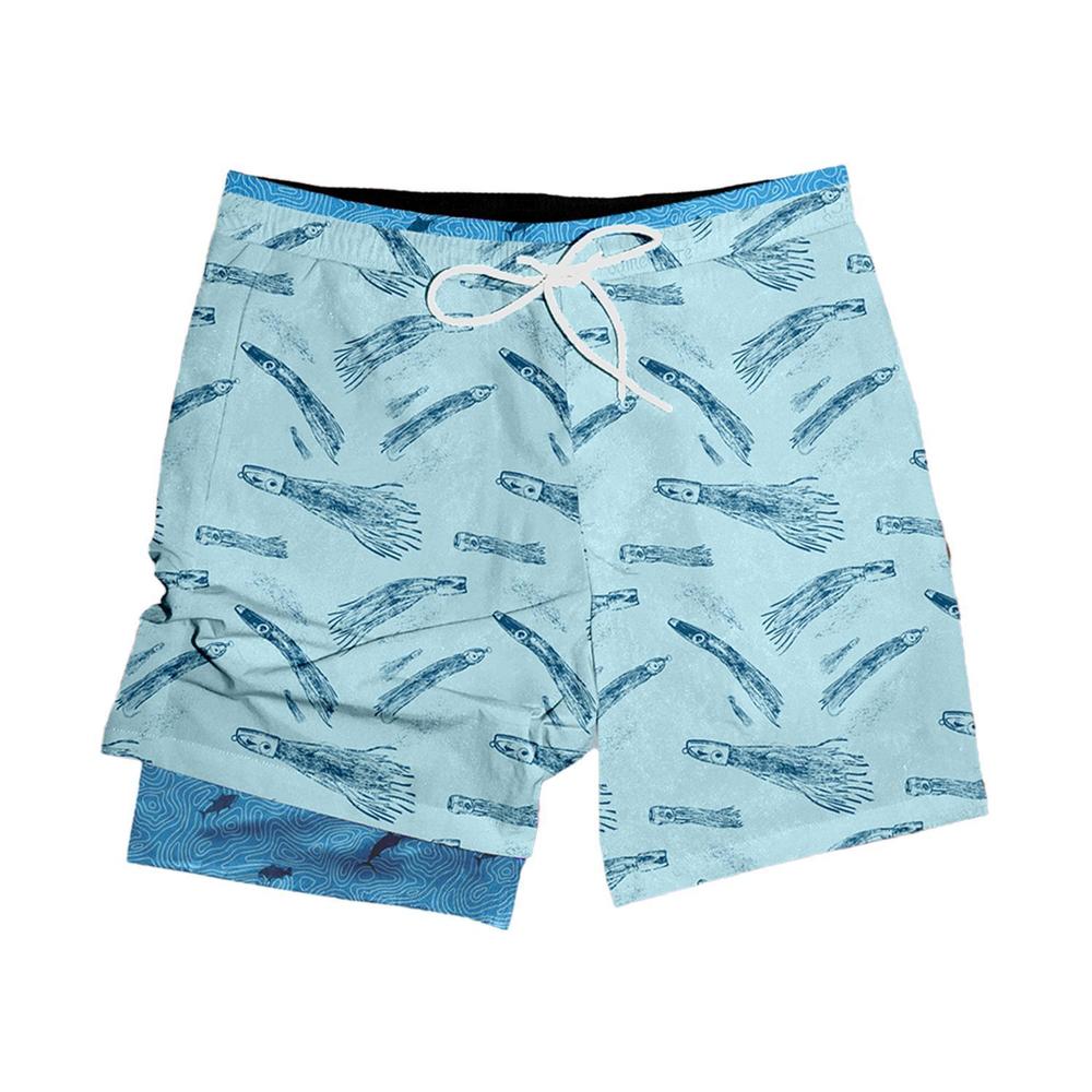 NEW SOUTHERN CASANOVA men's topo trolling lures swim trunks in blue